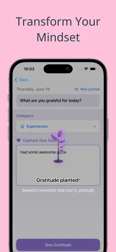 Gratitude Journal screenshot 3