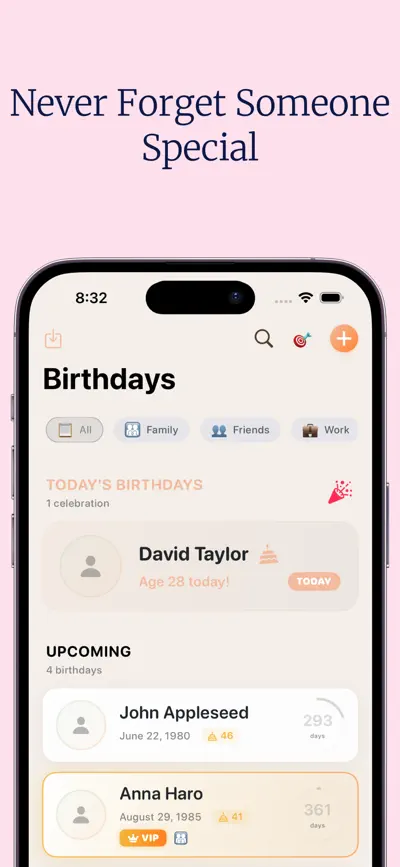 Birthday Countdown screenshot 1