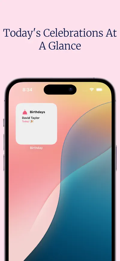 Birthday Countdown screenshot 2